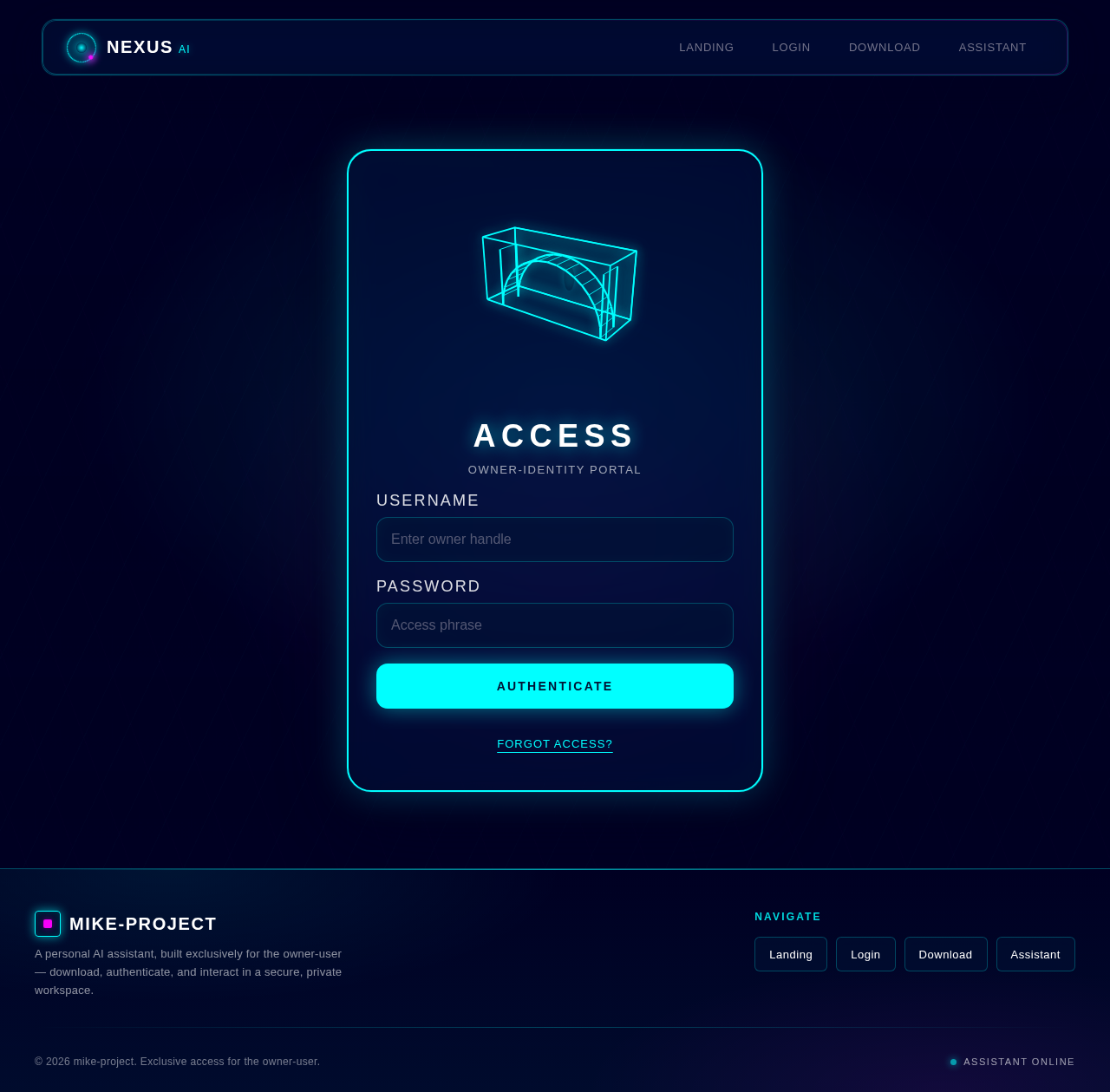 Login design preview