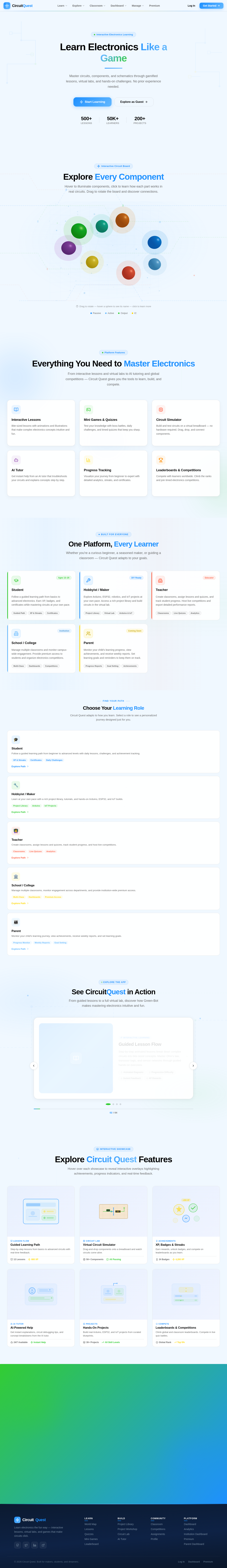 Landing design preview