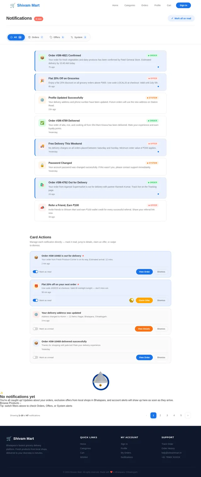 Notifications