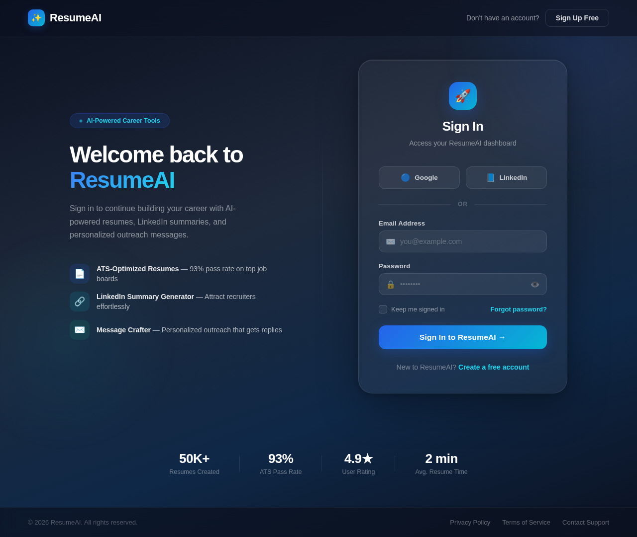 Login design preview