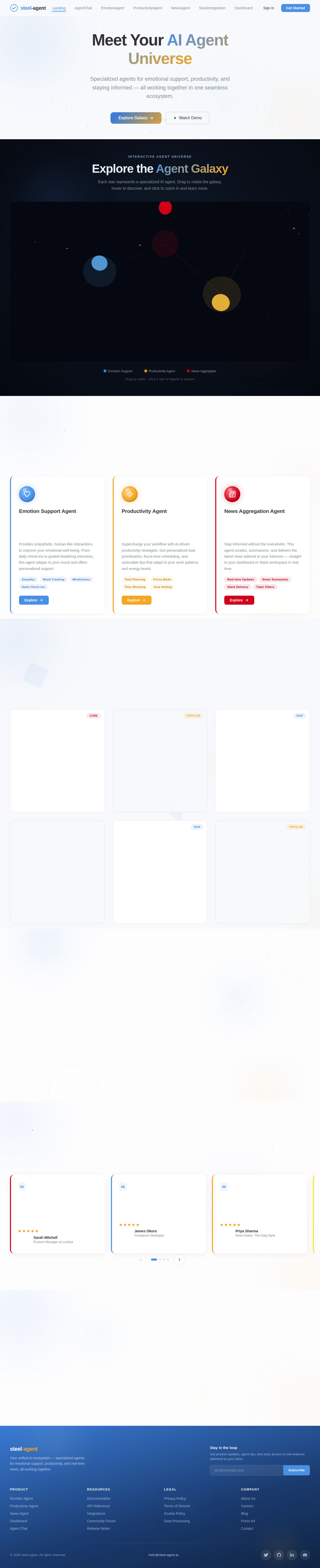 Landing design preview