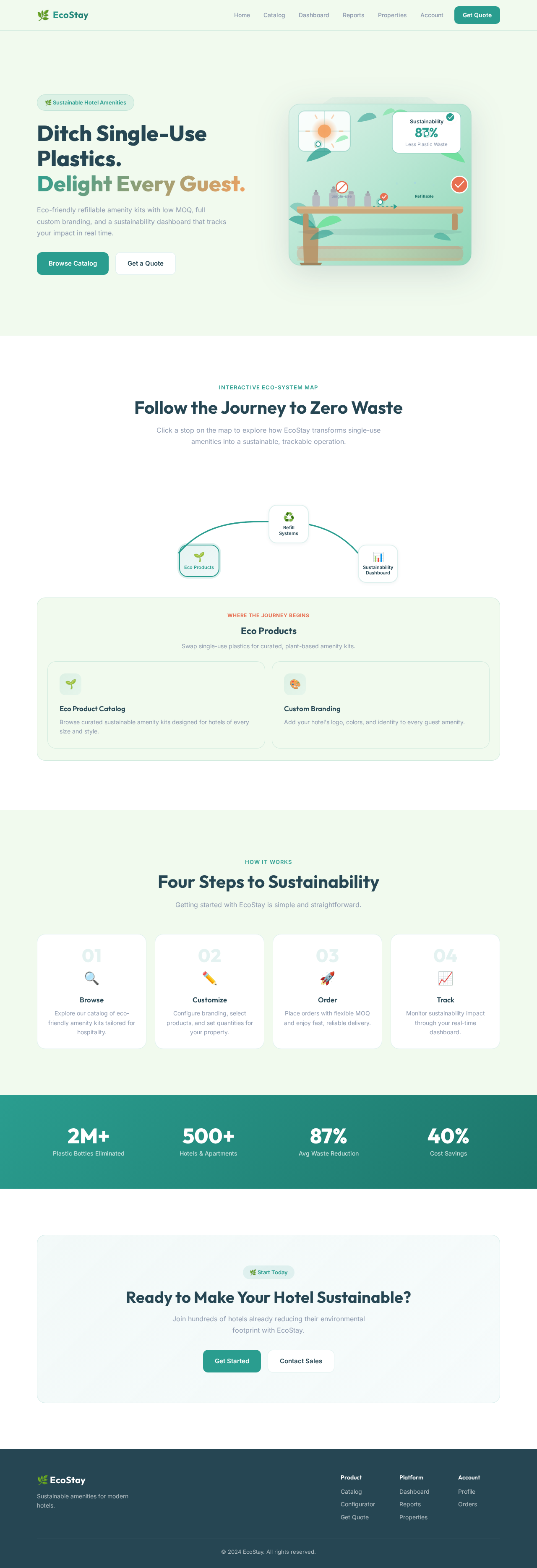 Homepage design preview