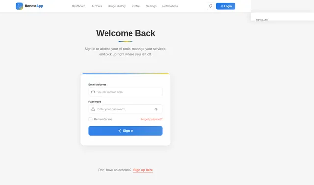 Login