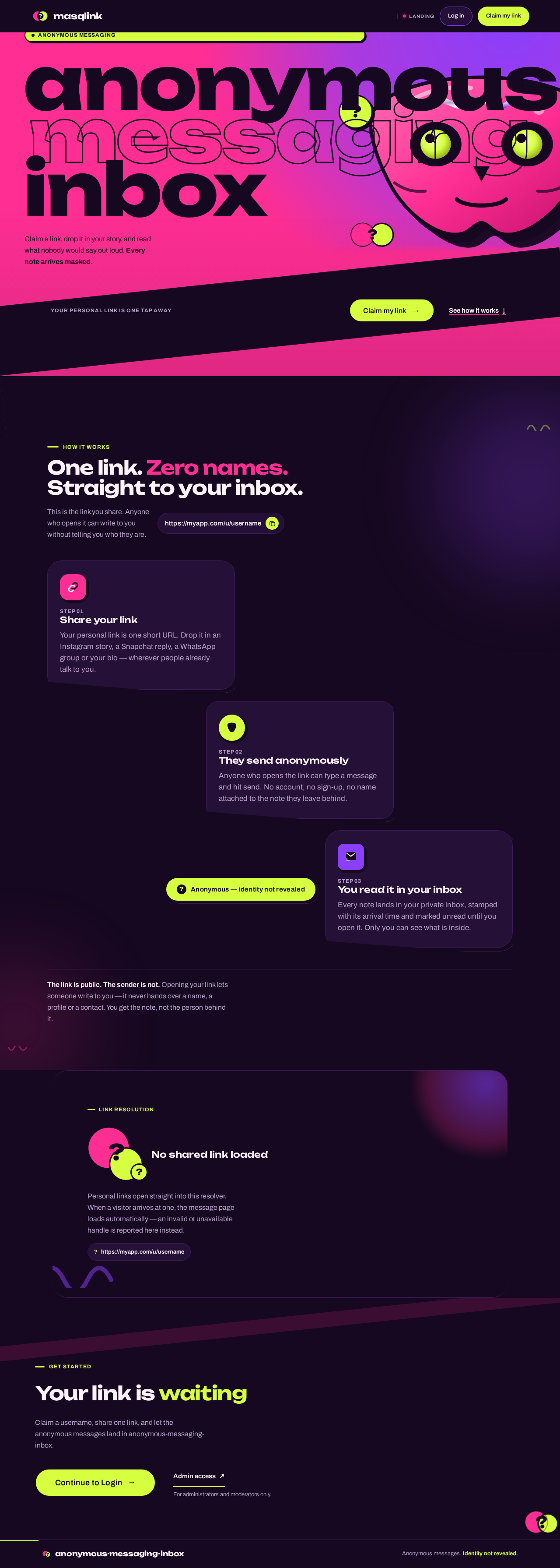 Landing design preview