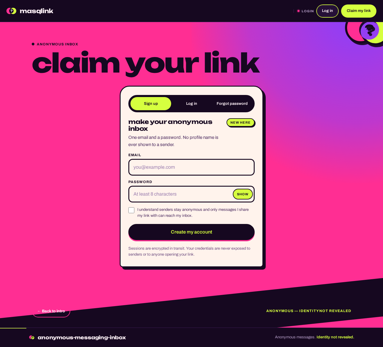 Login design preview