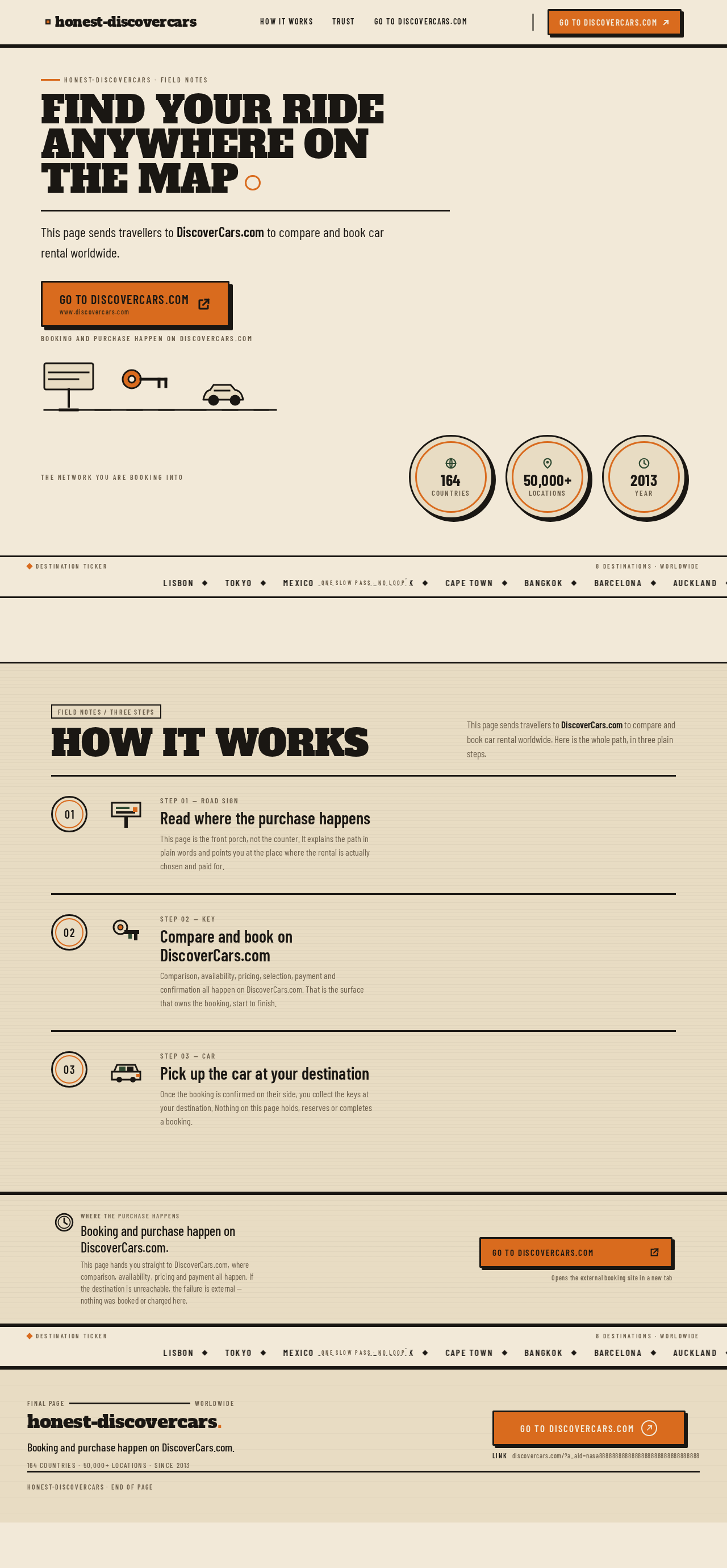 Landing design preview