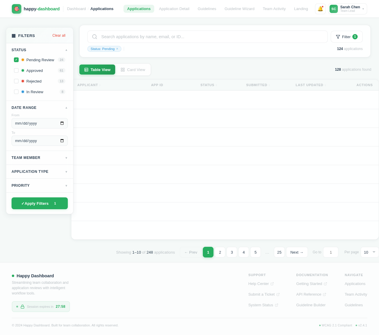 Applications design preview