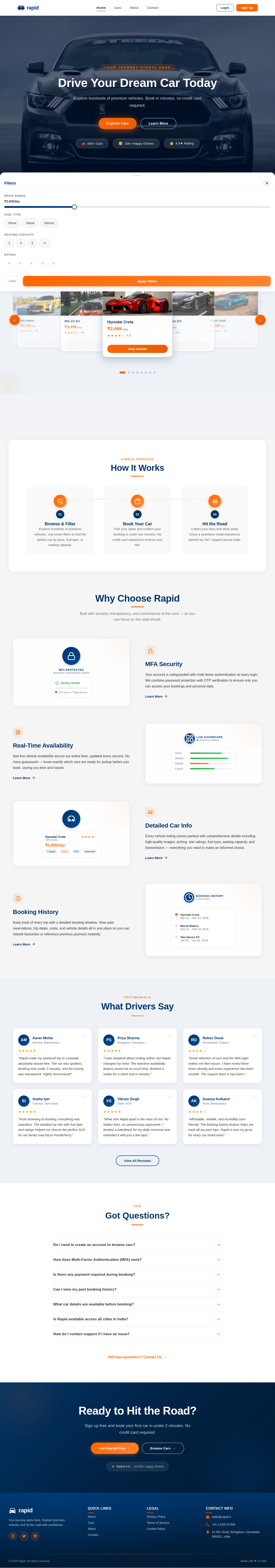 Landing design preview