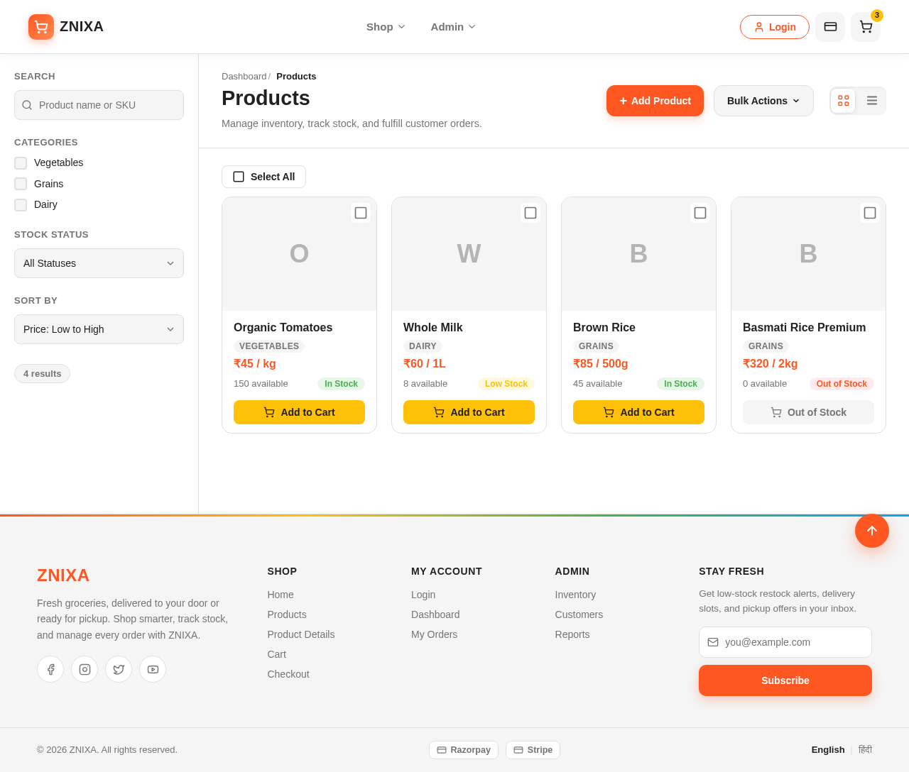 Products design preview