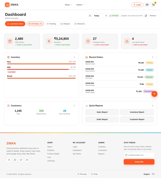 Dashboard