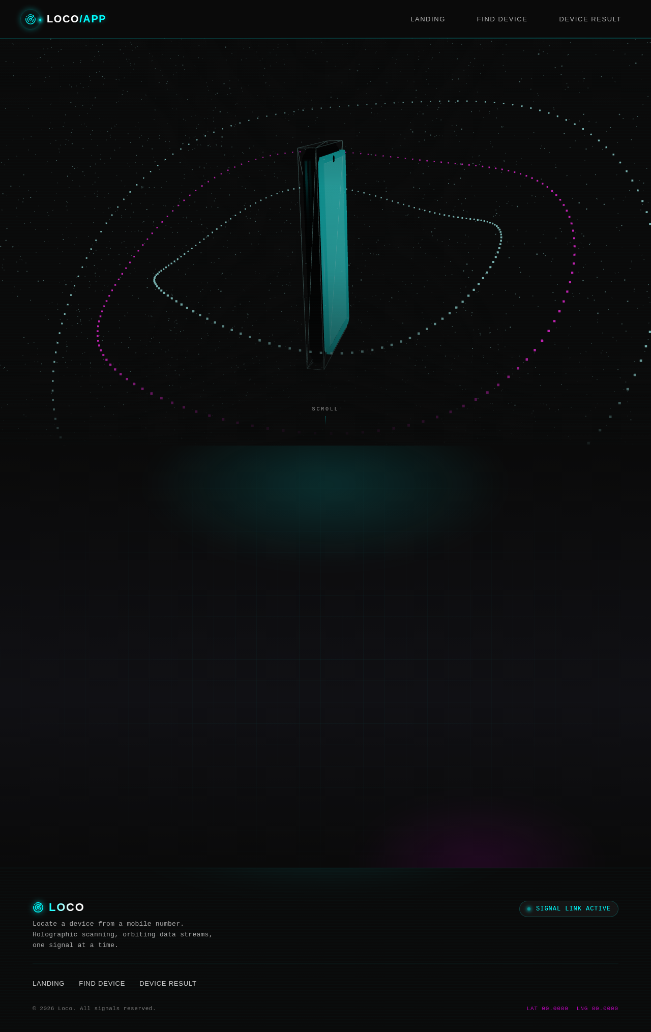 Landing design preview
