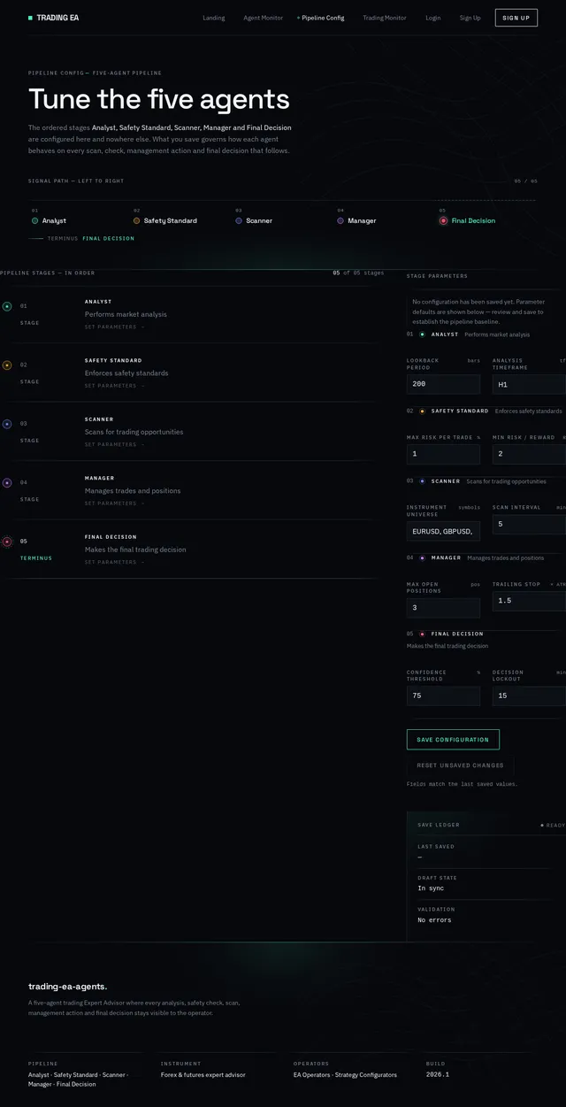 Pipeline Config