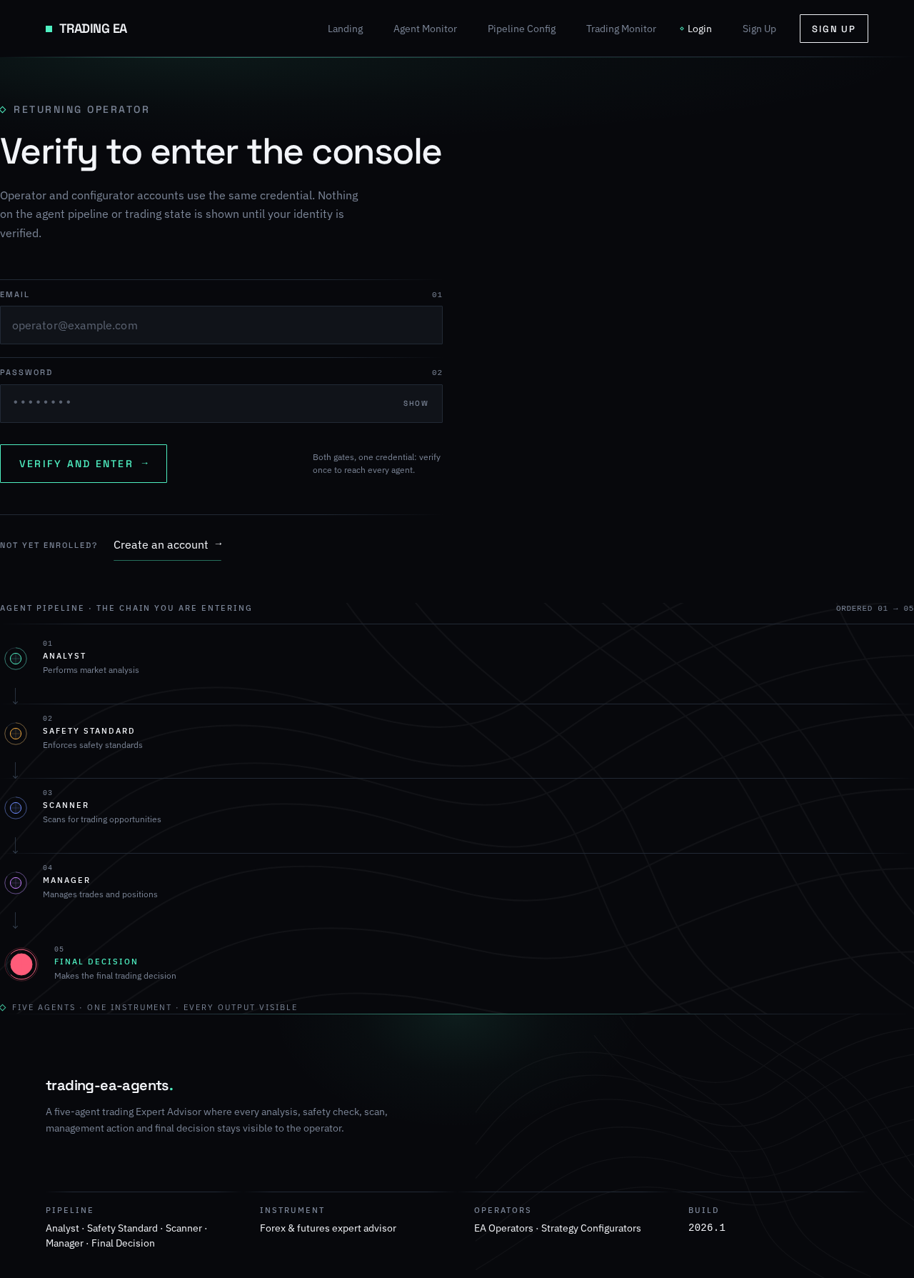 Login design preview