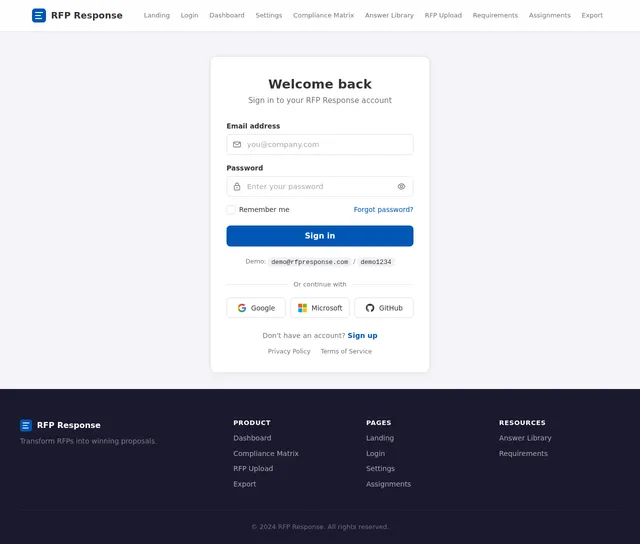 Login