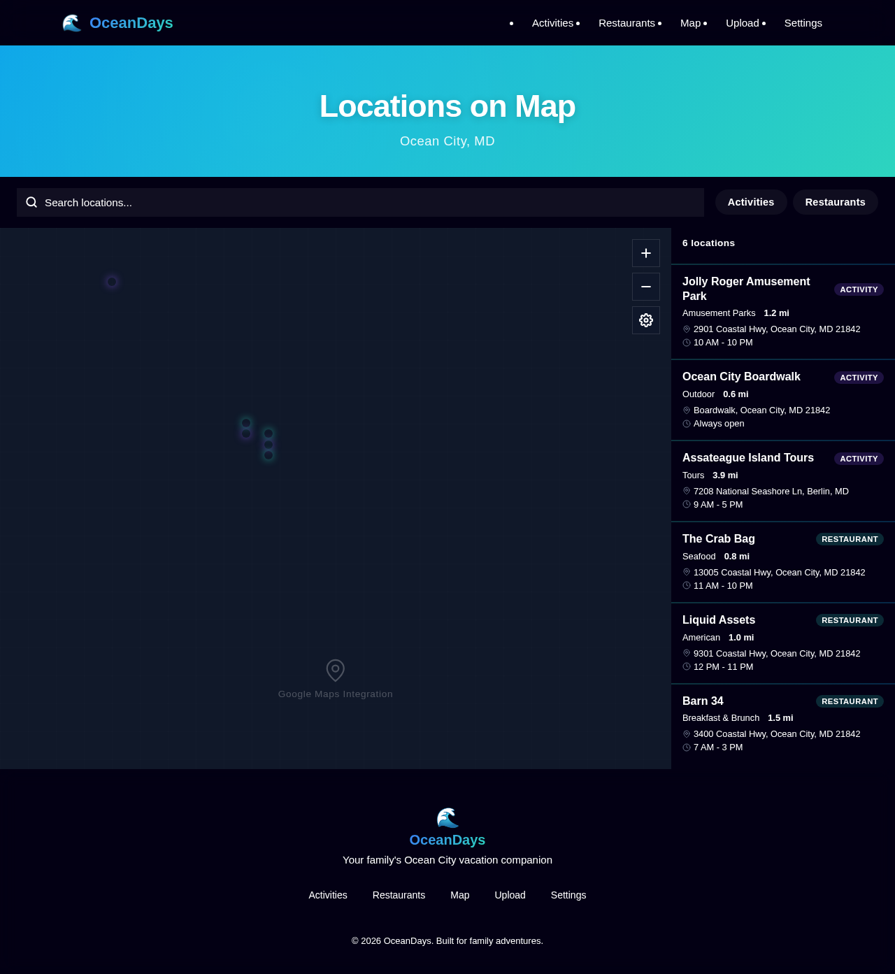Map design preview
