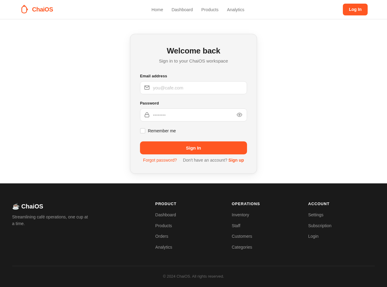 Login design preview