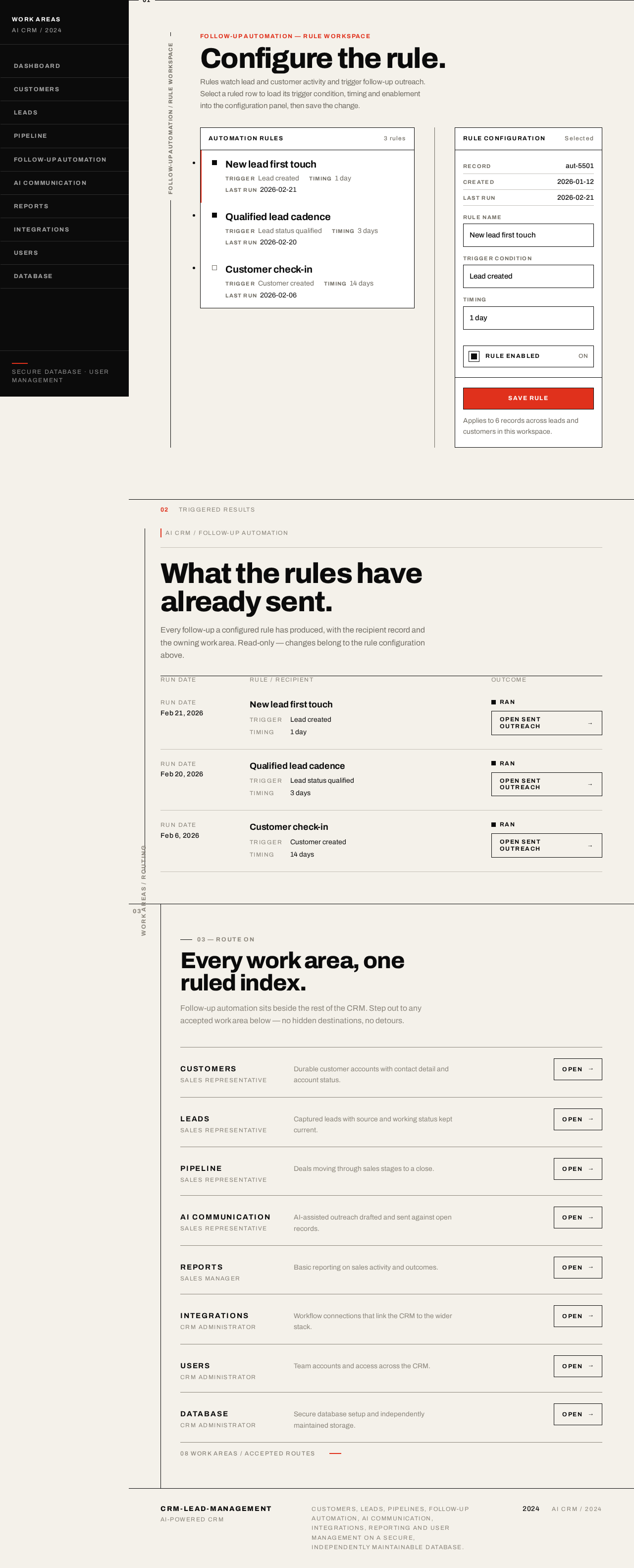 Follow-up Automation design preview