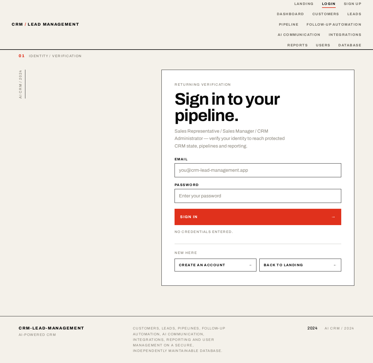 Login design preview