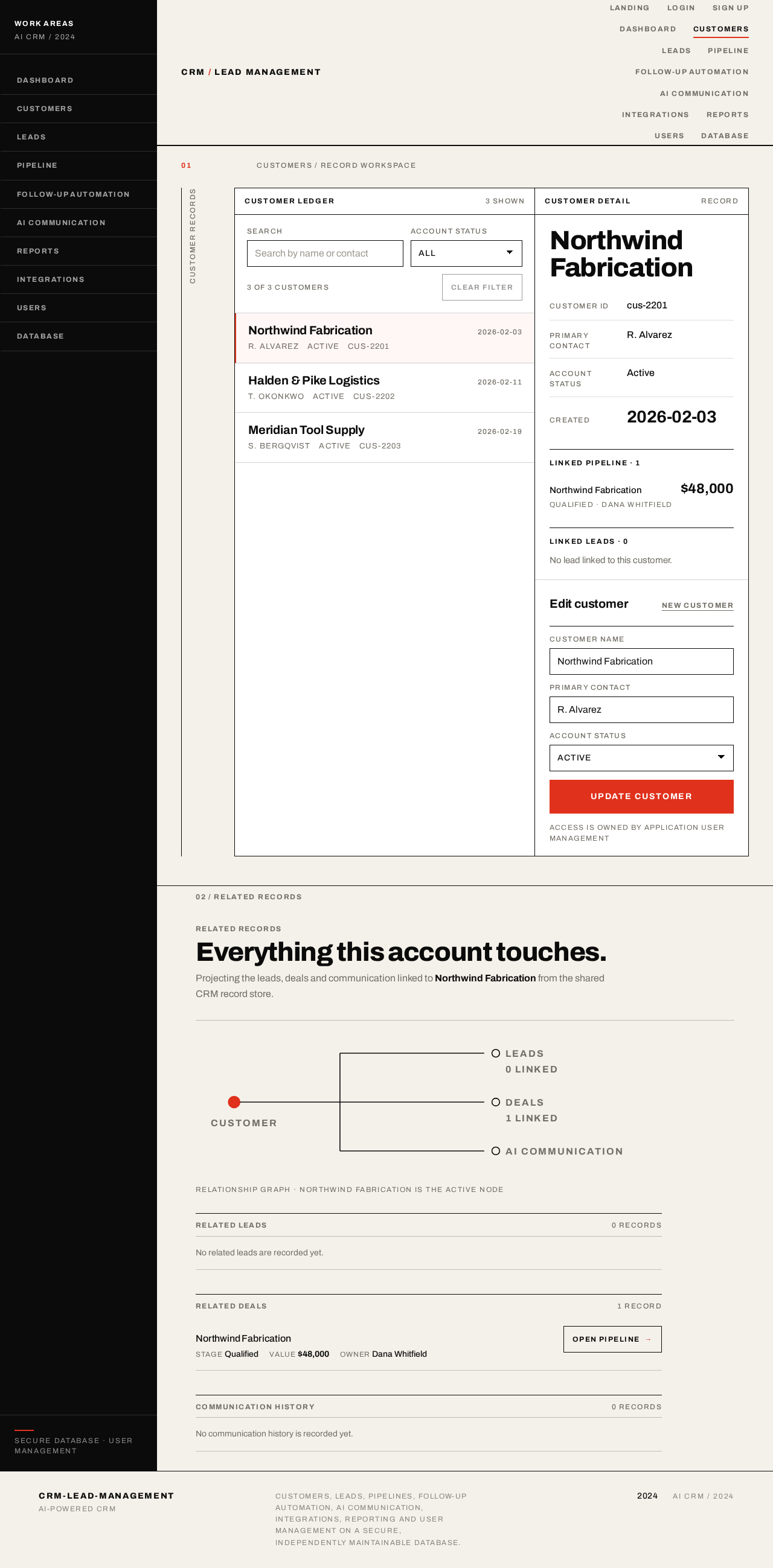 Customers design preview