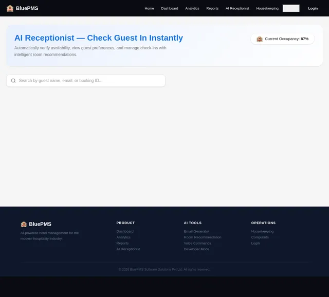AI Receptionist