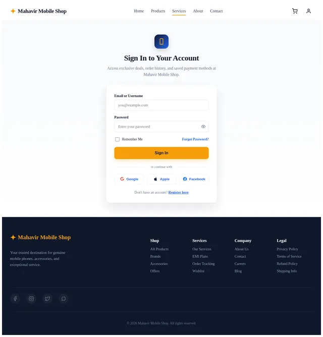 Login