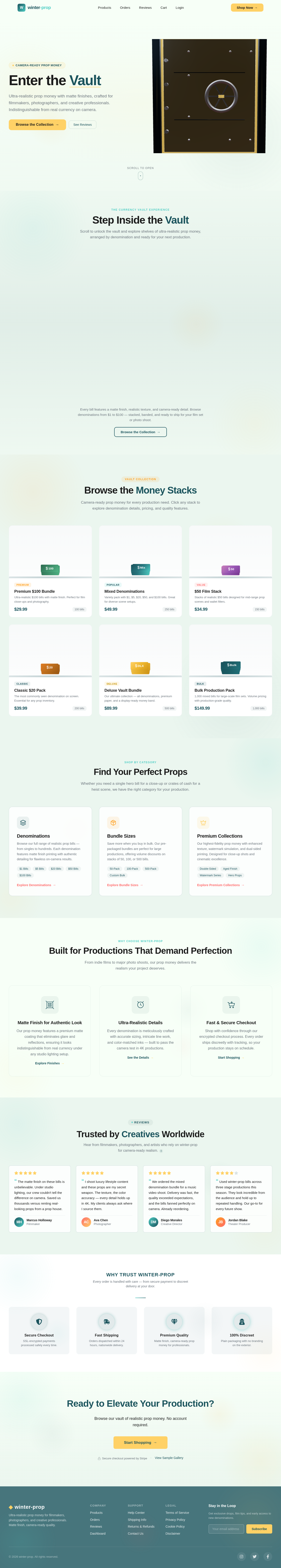 Landing design preview