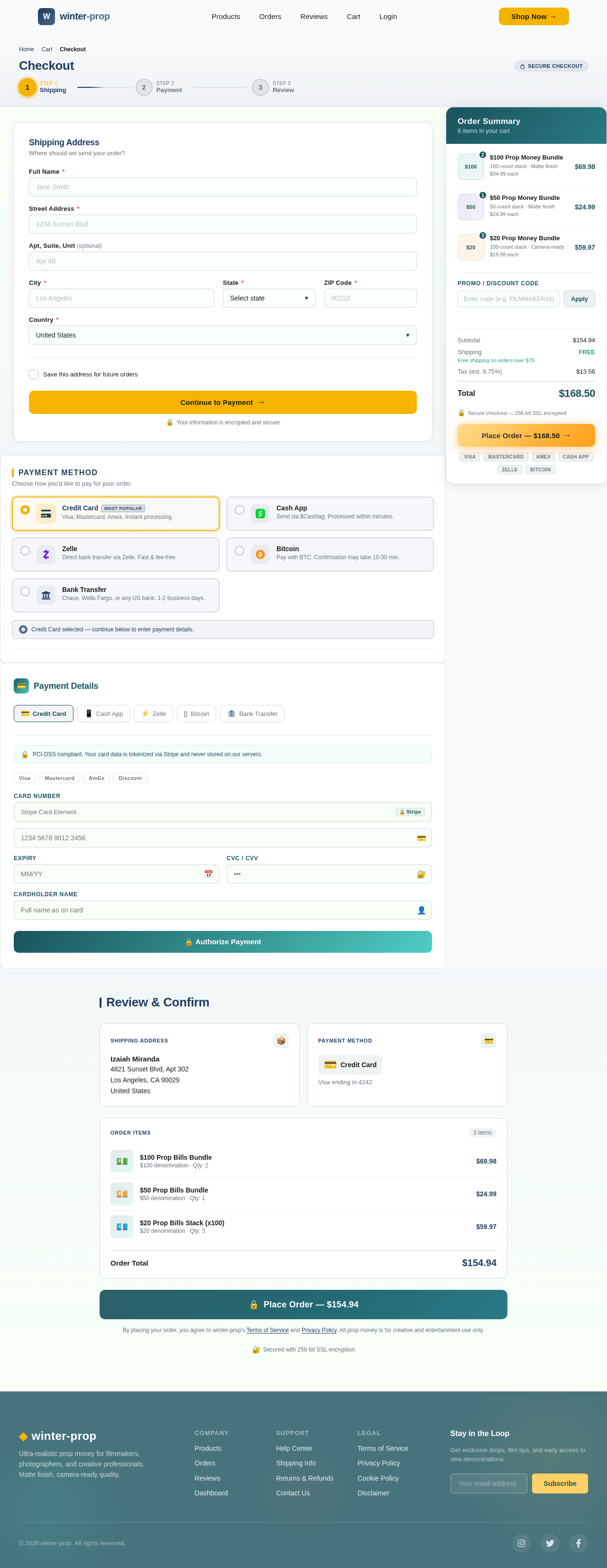 Checkout design preview