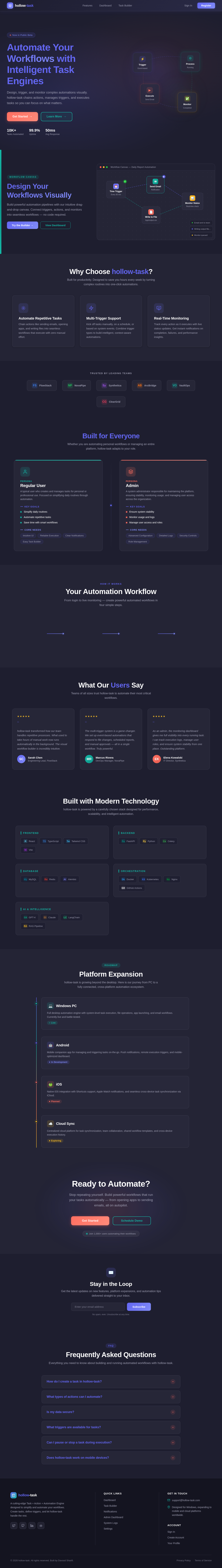 Landing design preview