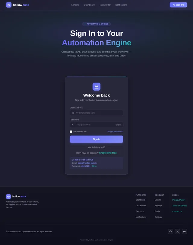 Login