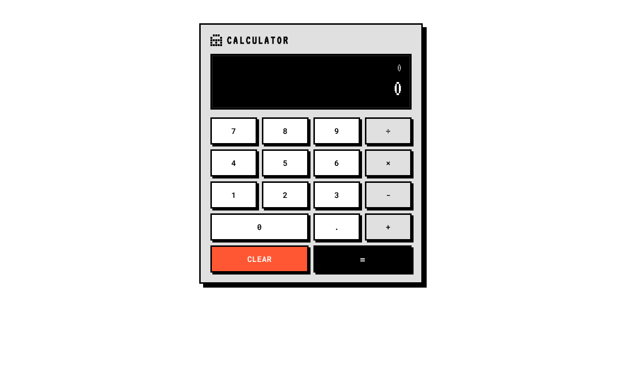 Calculator design preview