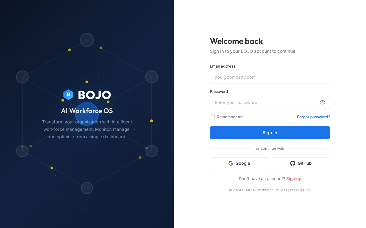 Login design preview