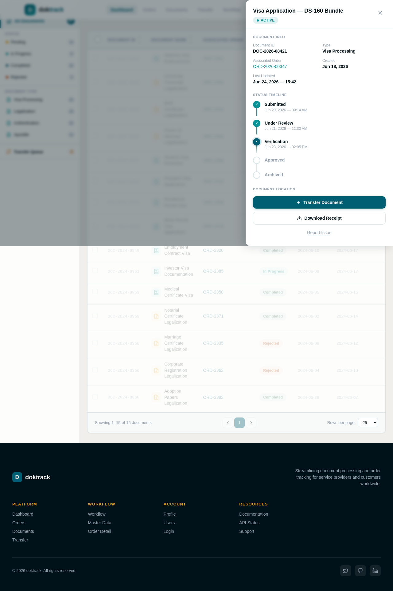 Documents design preview