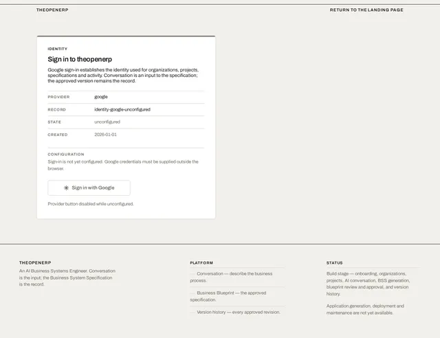 Sign-in