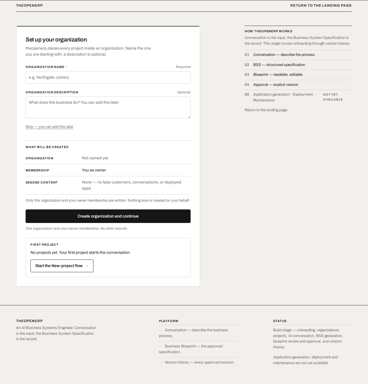 Onboarding design preview