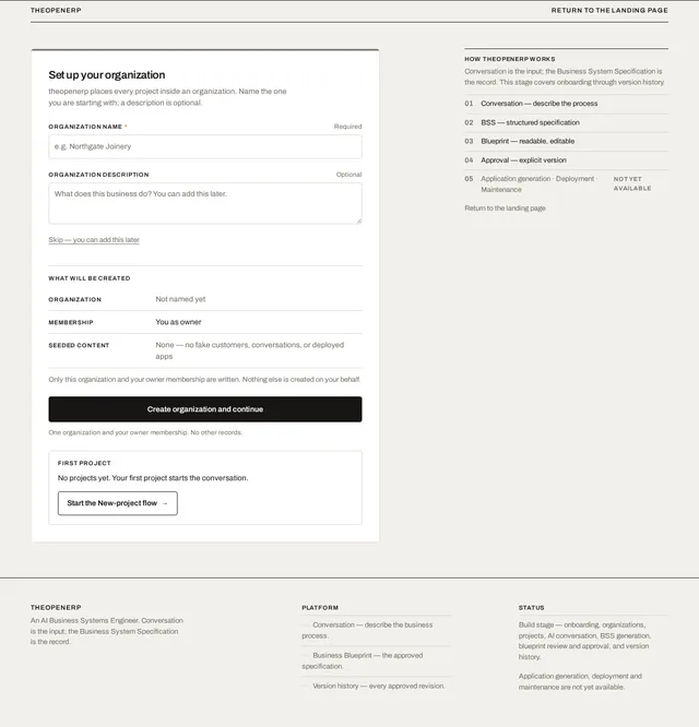 Onboarding