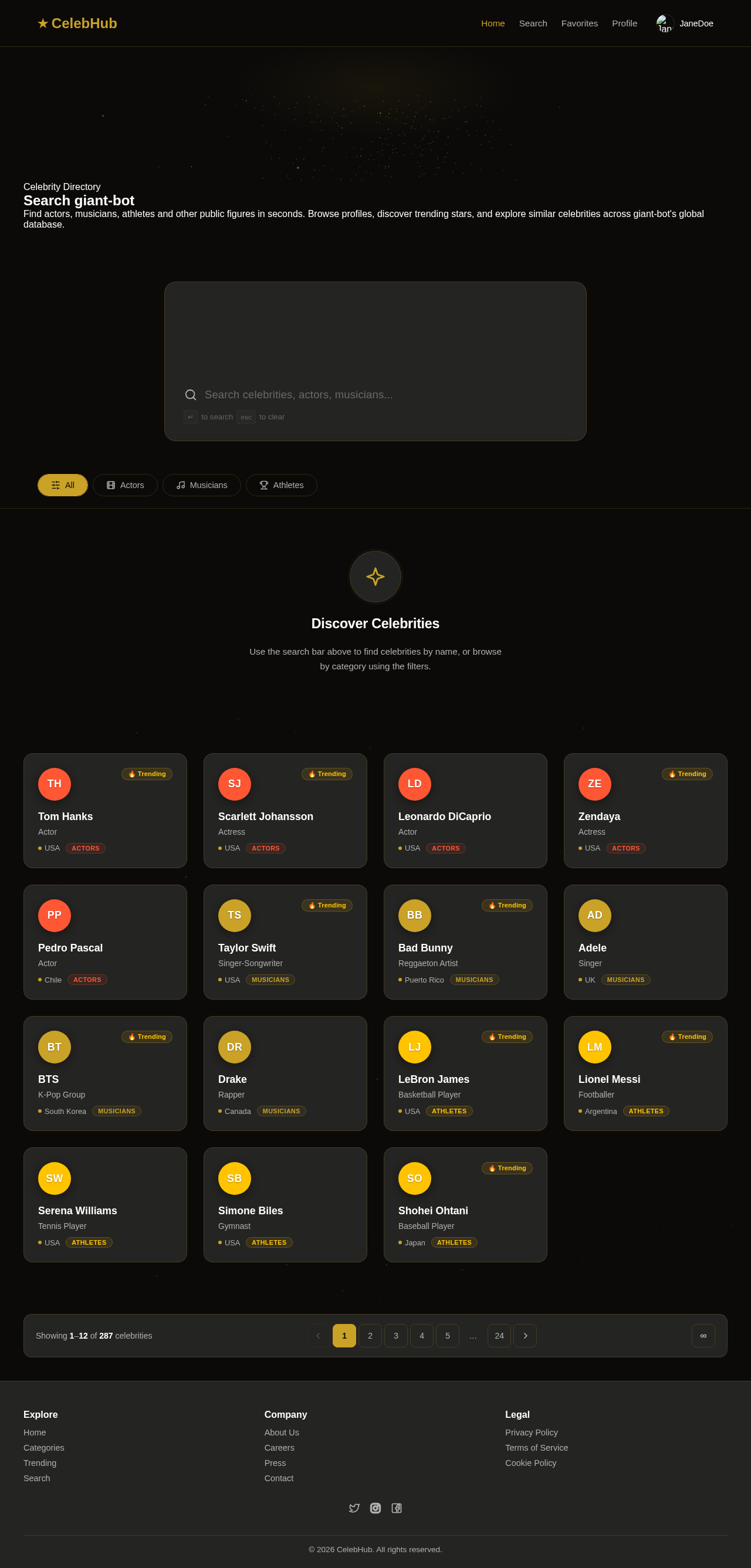 Search design preview