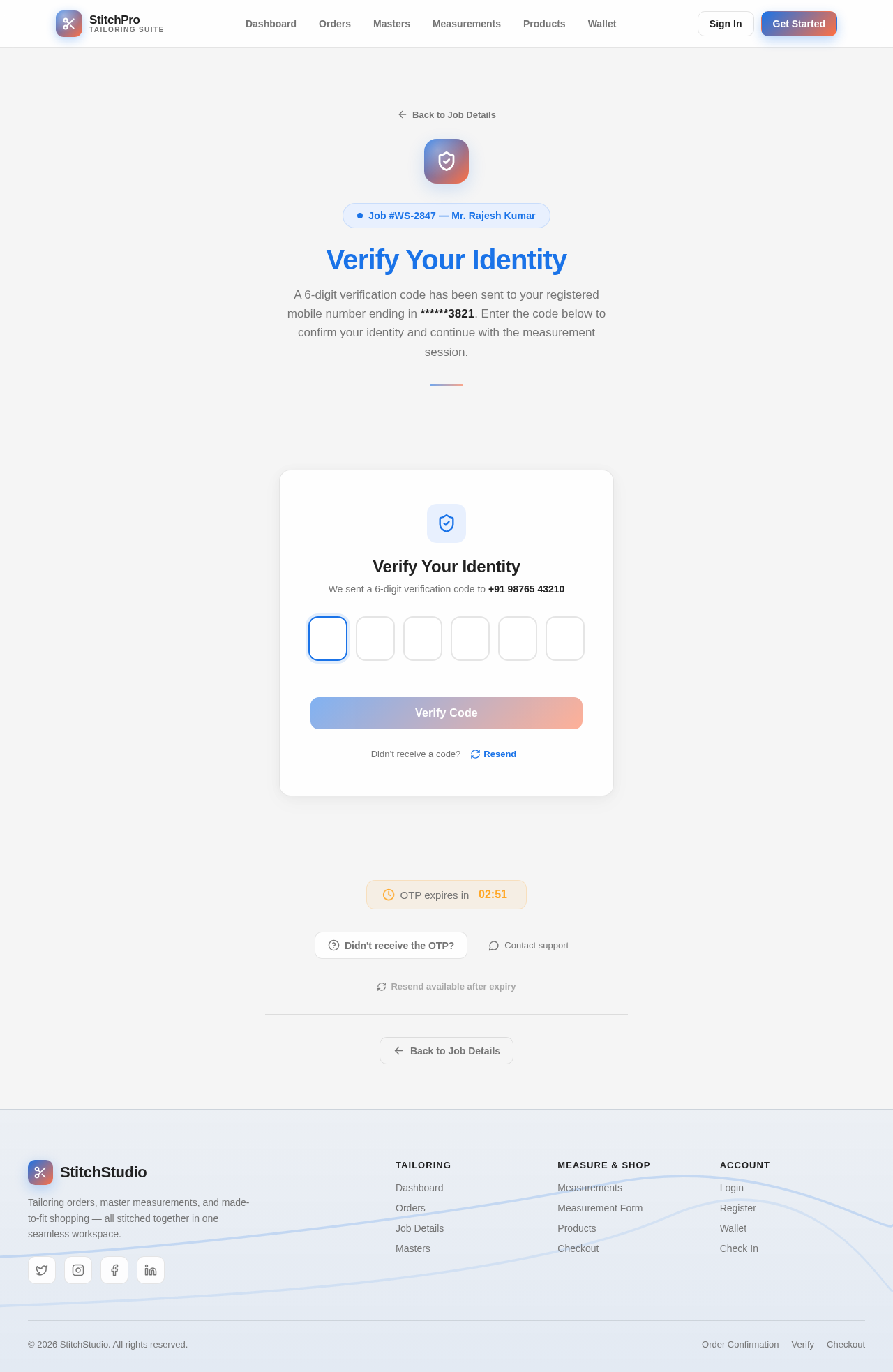 OTPVerify design preview