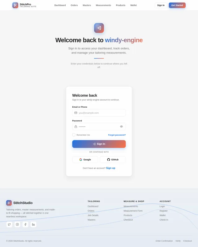 Login