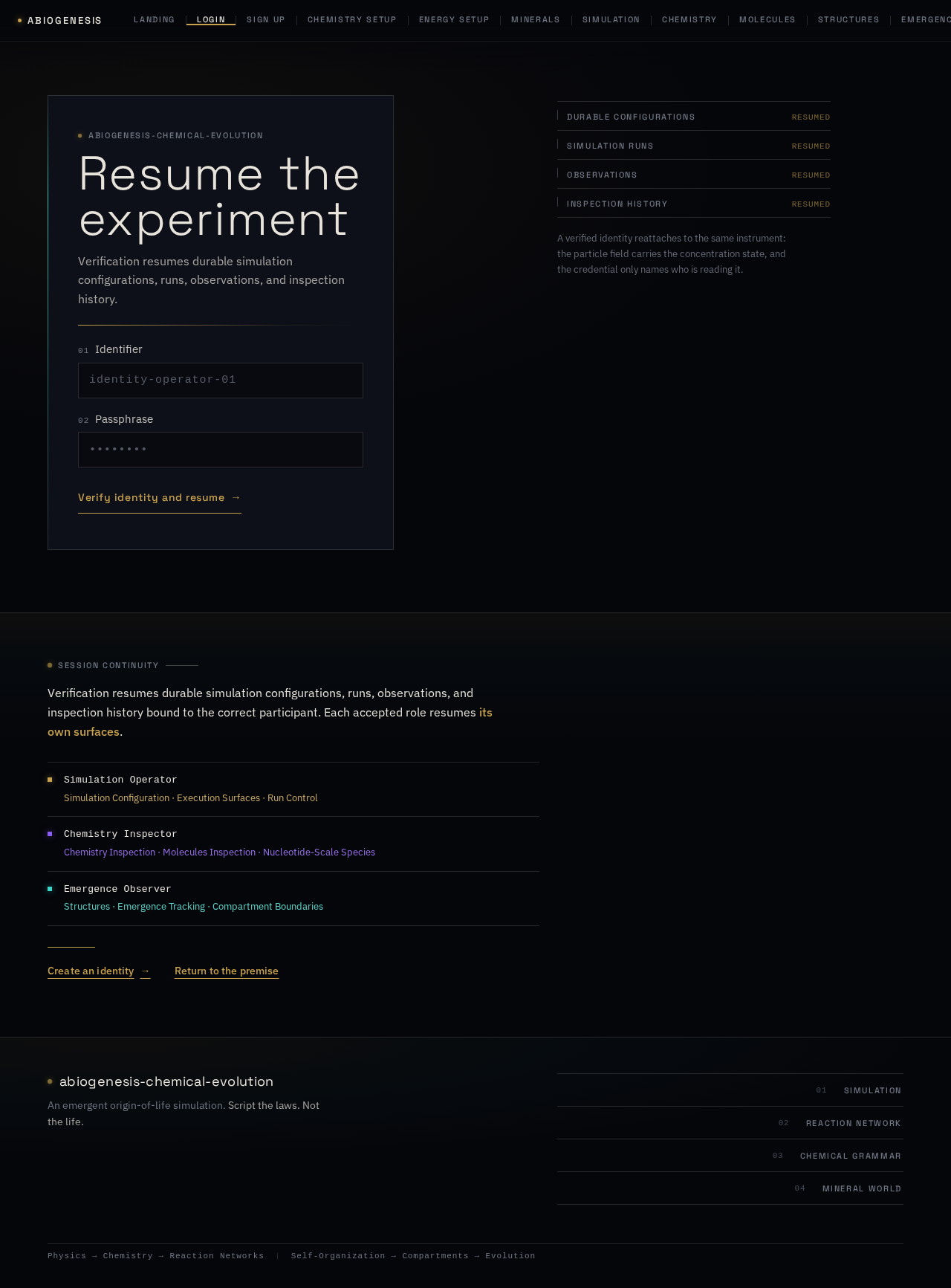 Login design preview