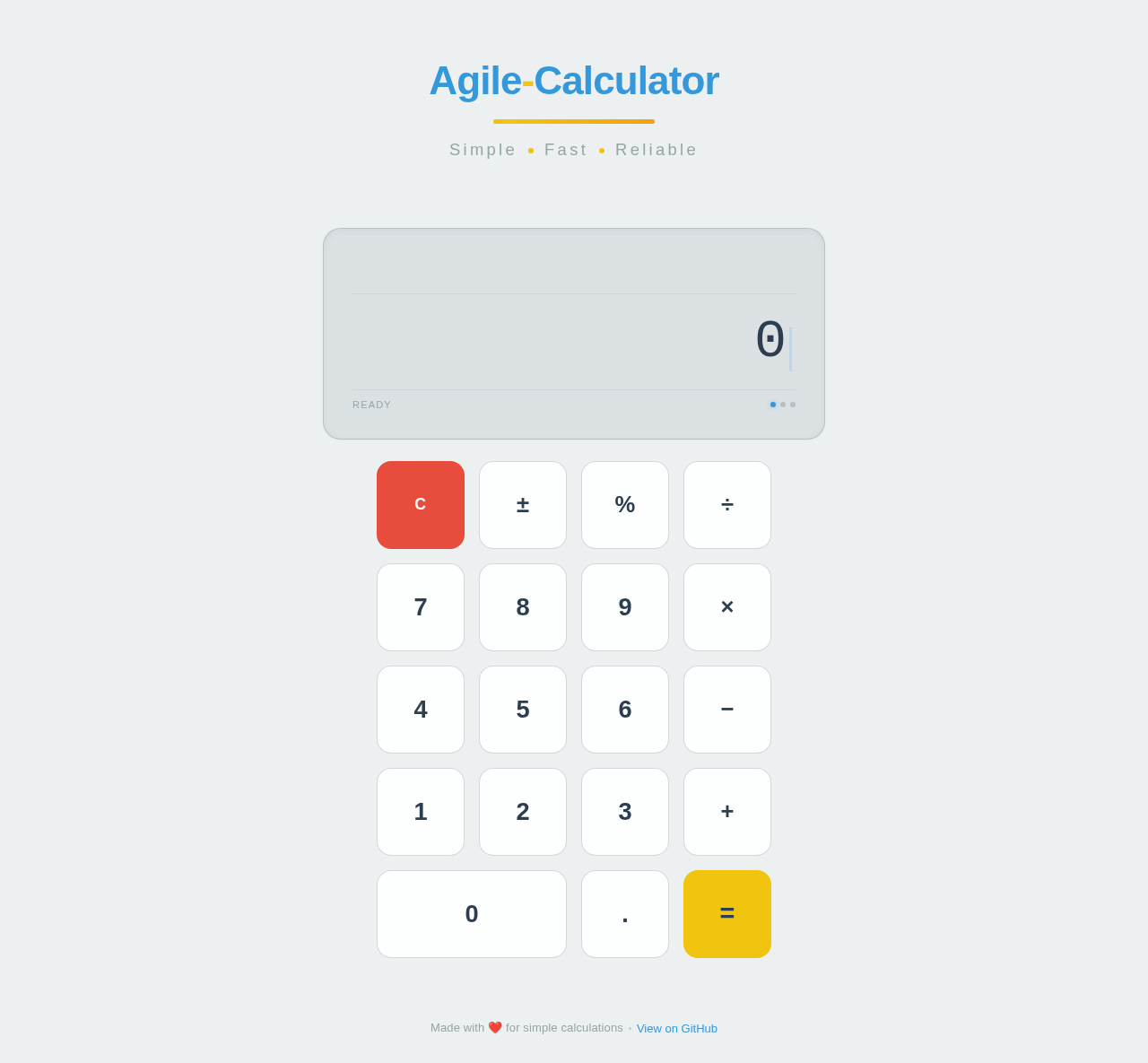Calculator design preview