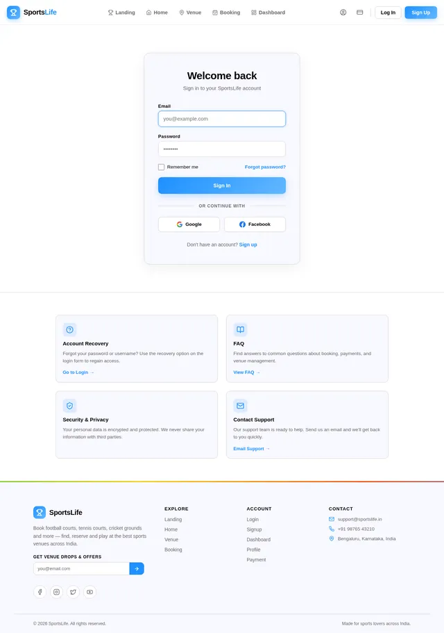 Login