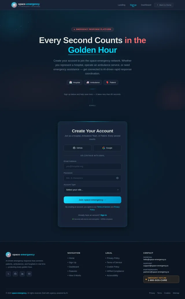 Signup