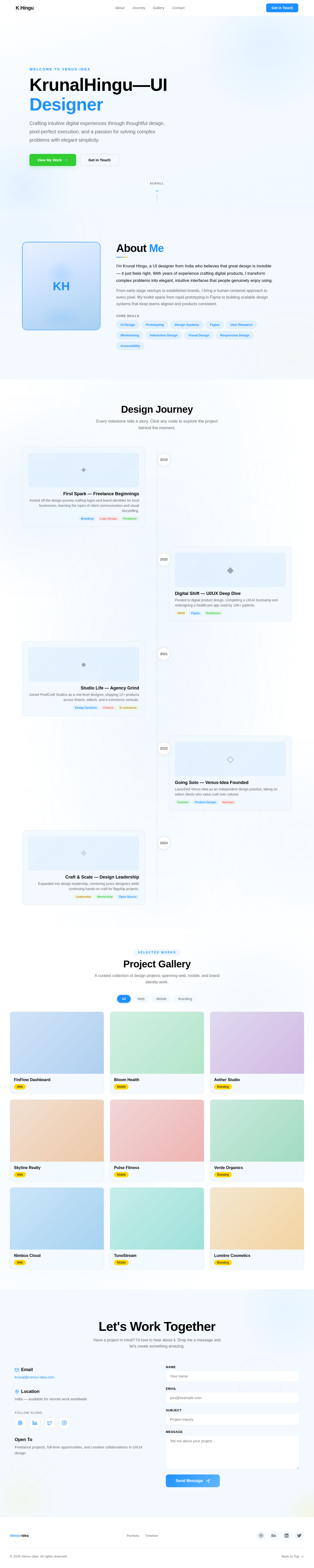 Portfolio design preview