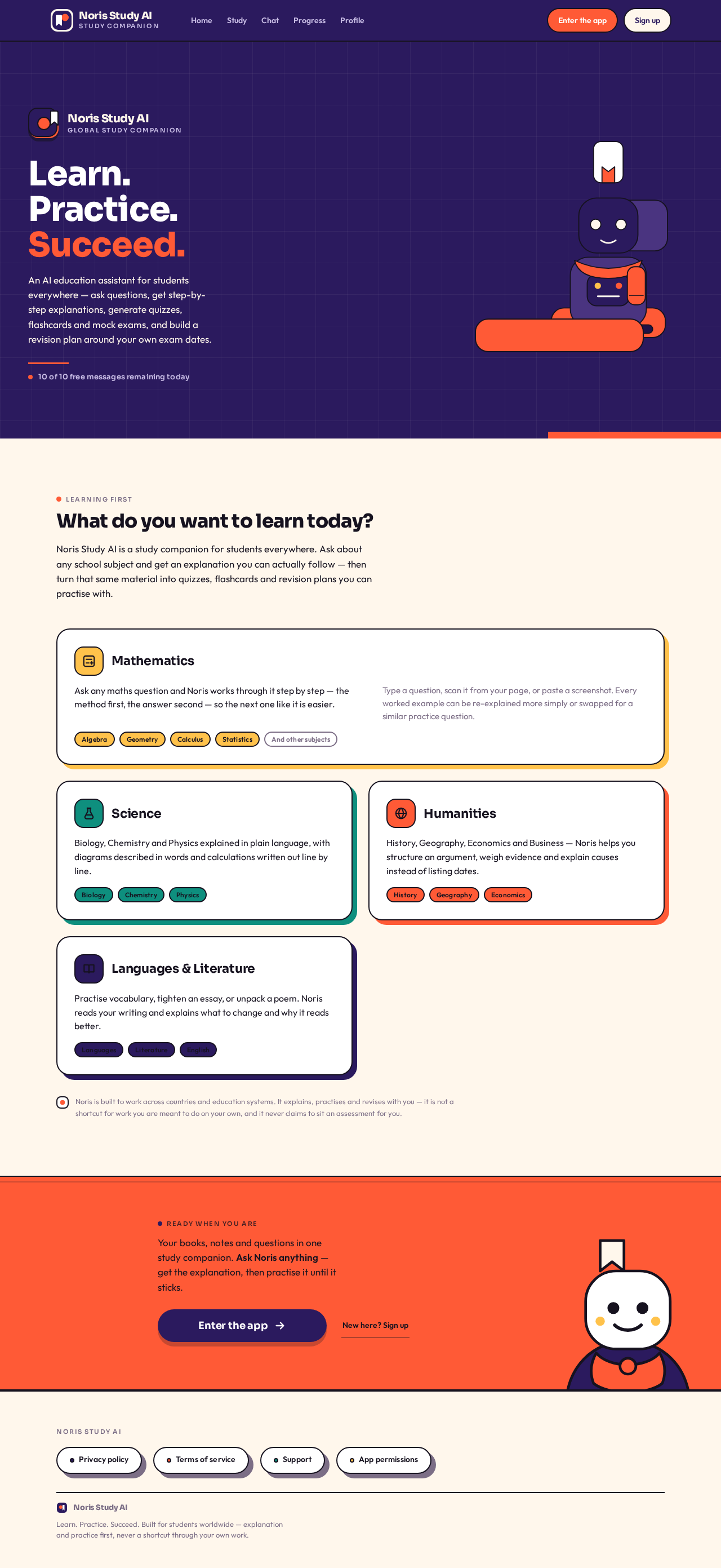 Landing design preview