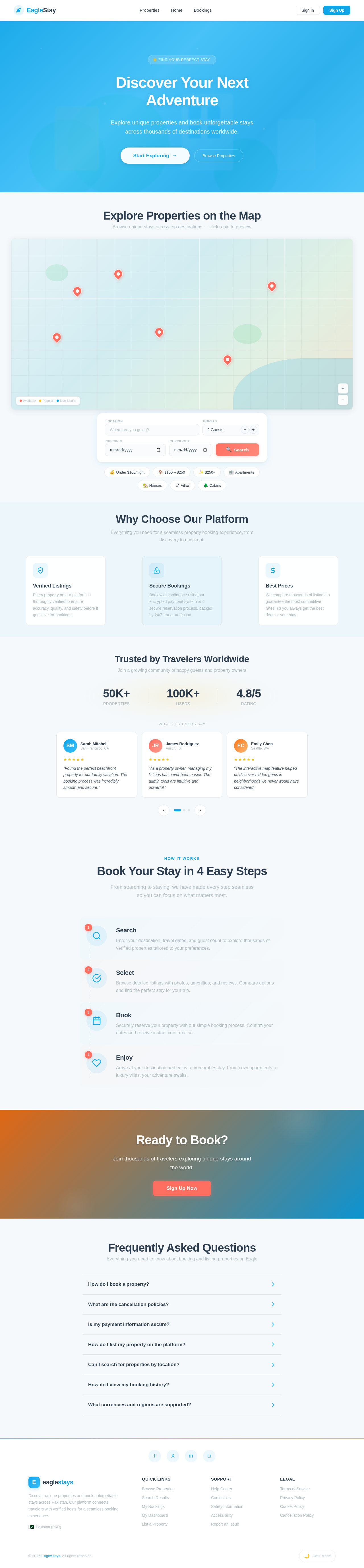 Landing design preview