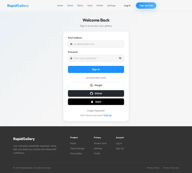 Login
