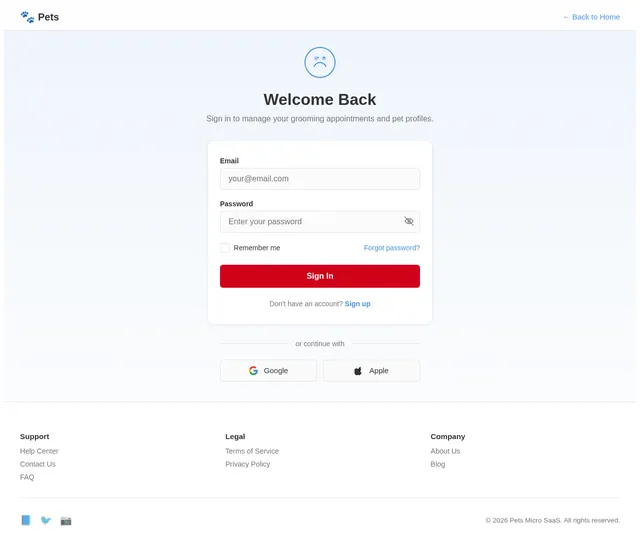 Login