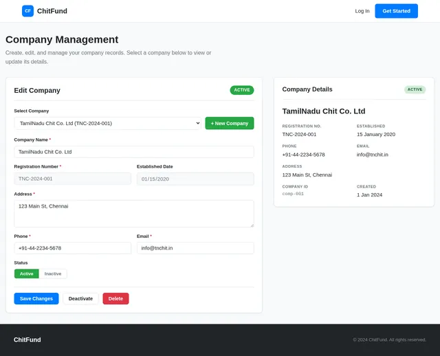 Company Management