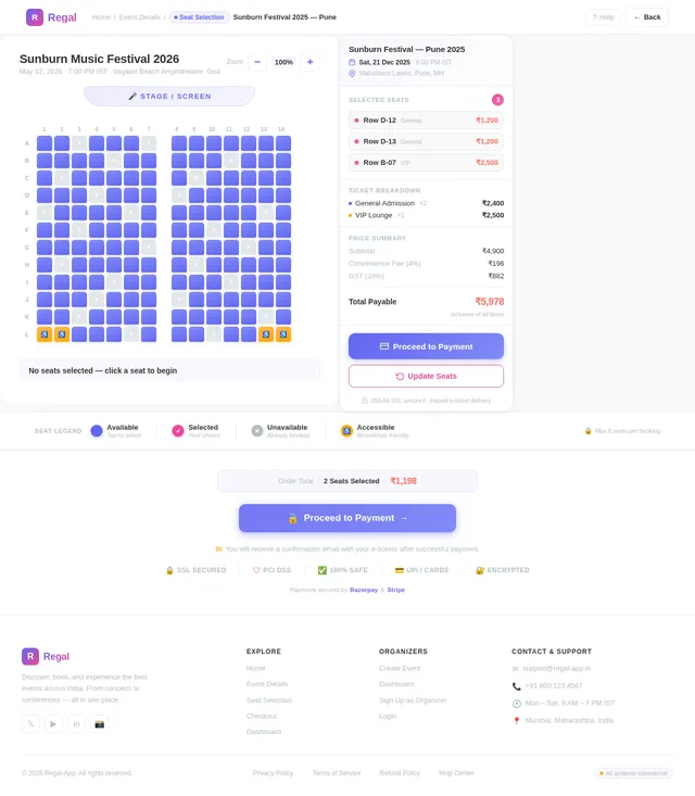Seat Selection