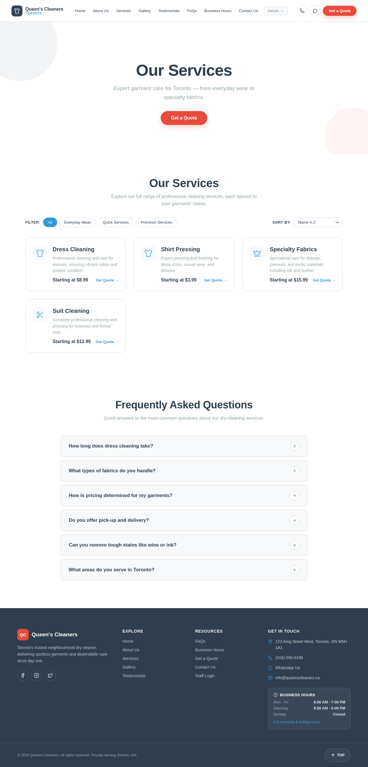 Services design preview
